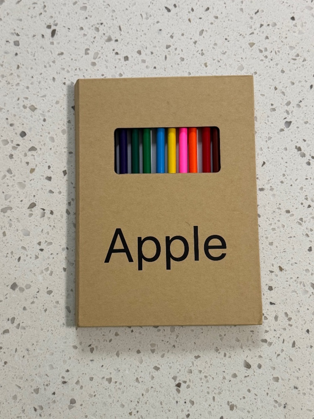 Apple Employee Swag Colored Pencil Set